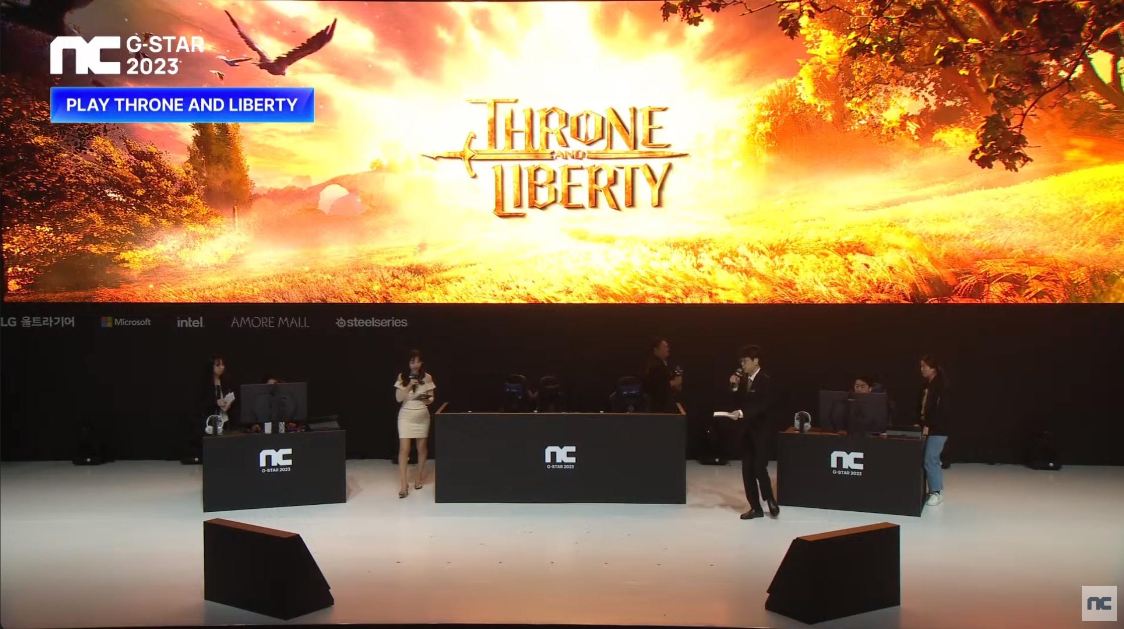 NCSOFT Details Throne and Liberty Changes During G-Star, UI