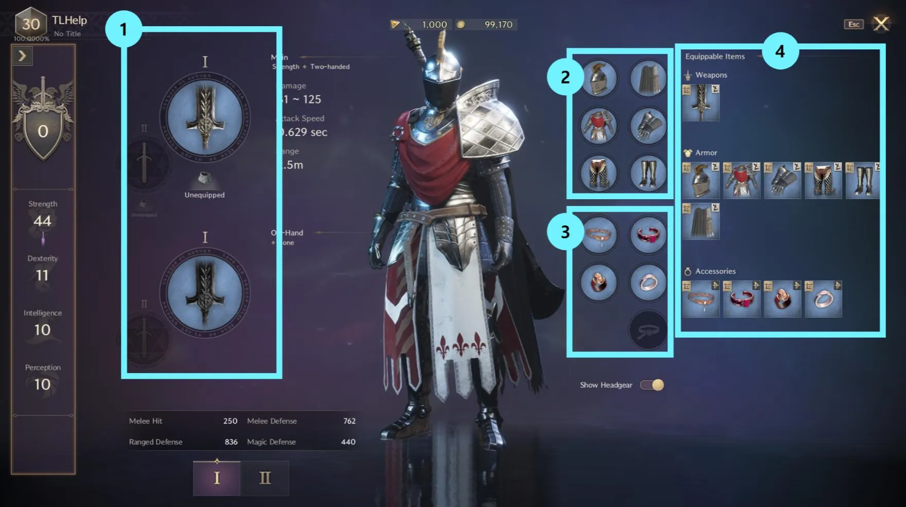 Throne and Liberty: Equipment