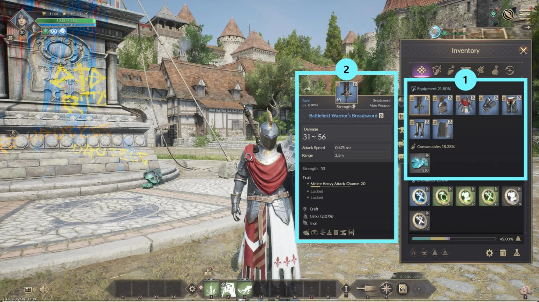 Throne and Liberty: Equipment