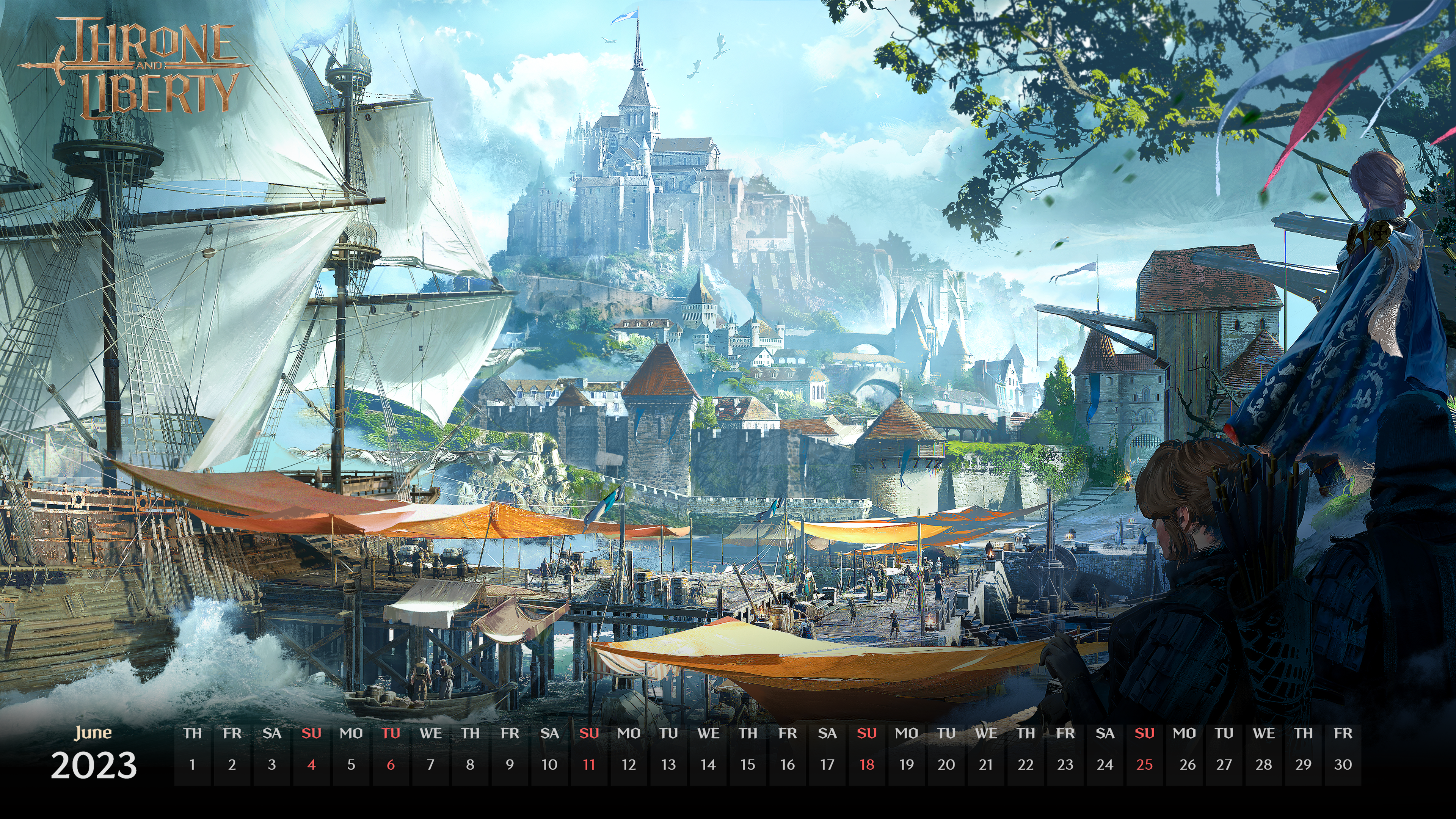 Throne and Liberty Calendar: June