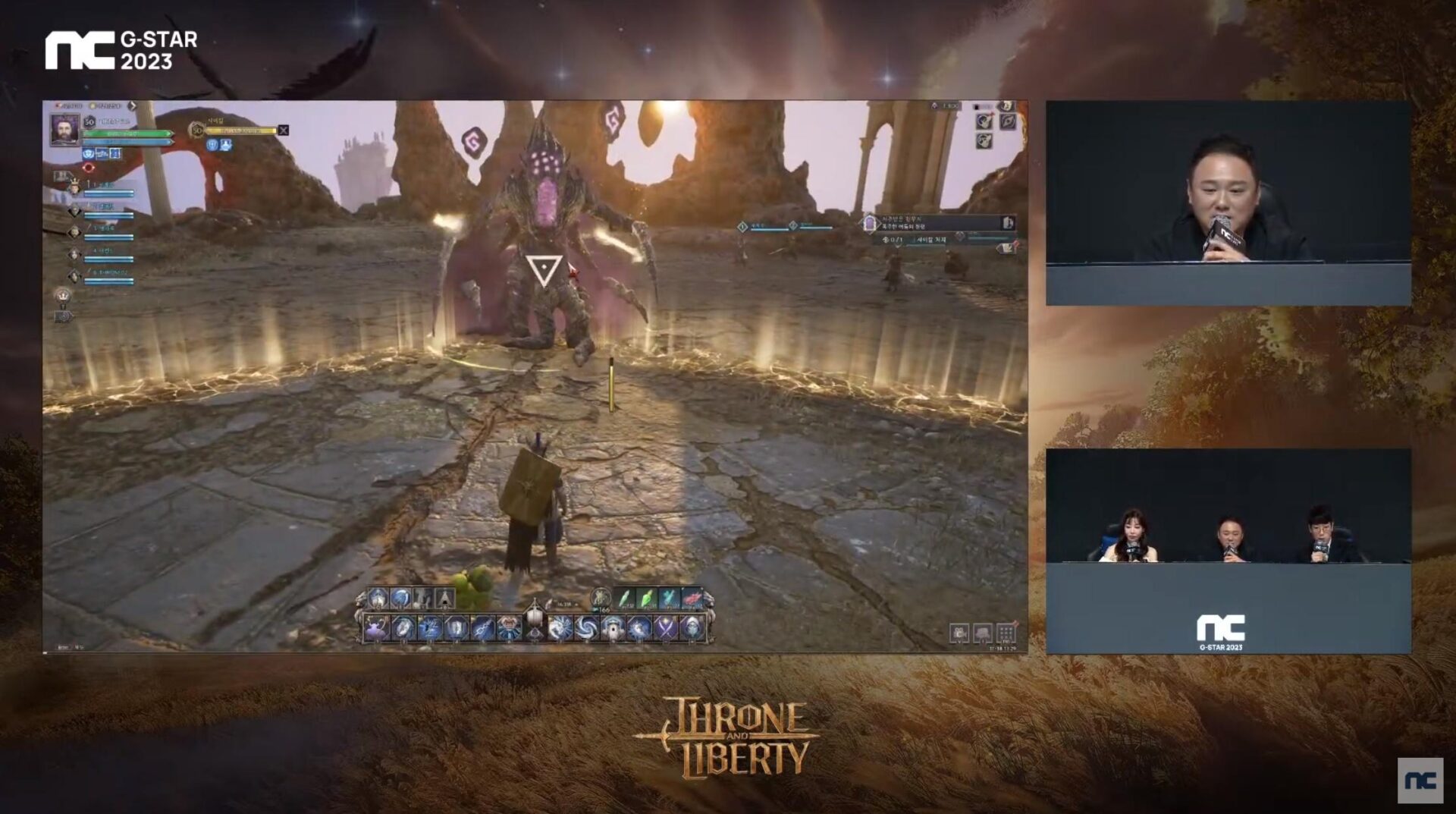 NCSOFT Details Throne and Liberty Changes During G-Star, UI