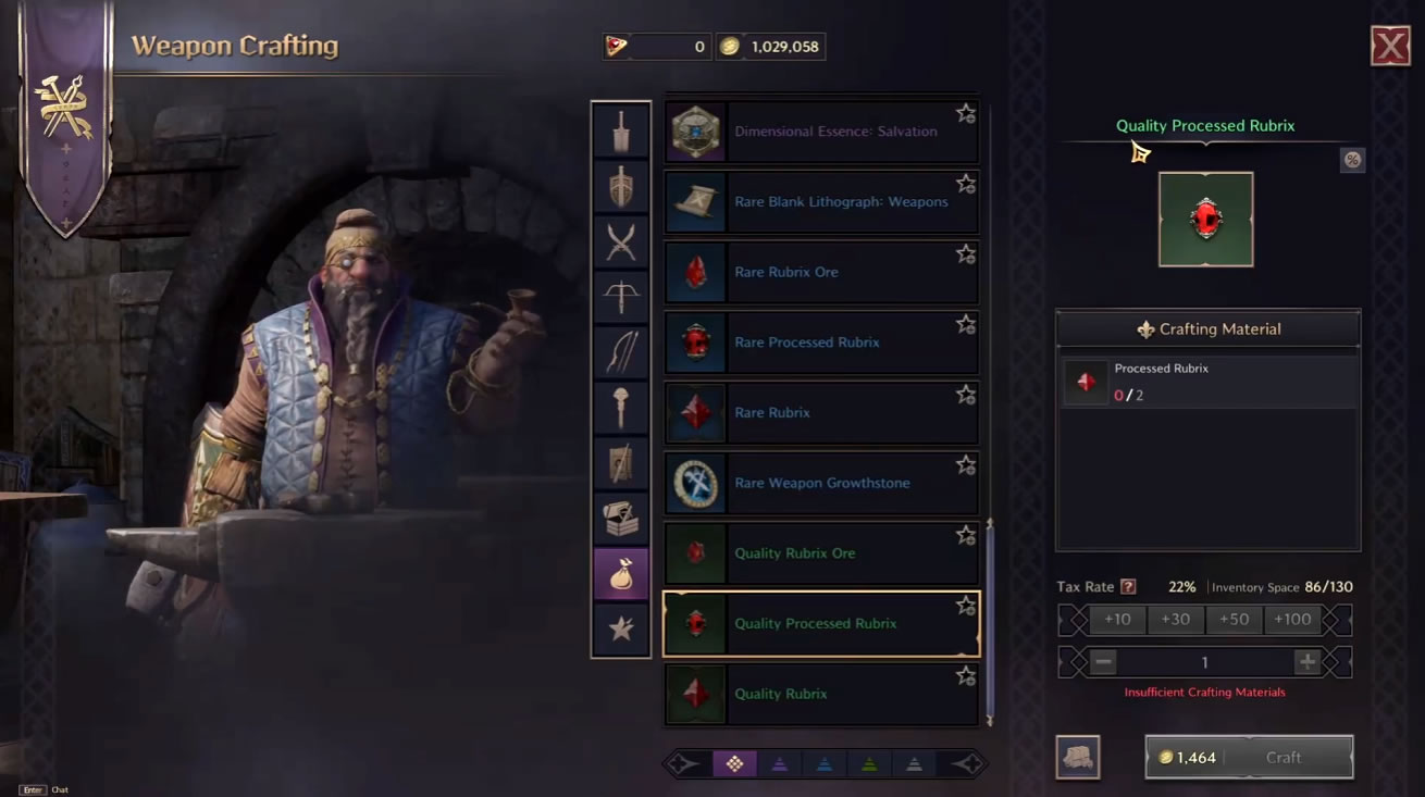 How to Farm Rare and Precious Rubrix in Throne & Liberty